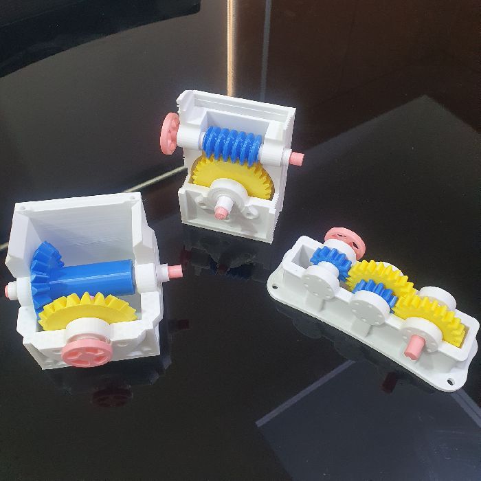 3D프린터로 만든 기어박스